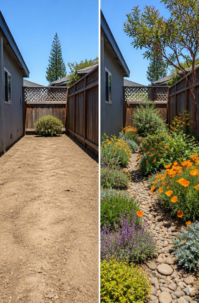 How to Landscape a Backyard: 8 Steps for the Complete Process 9 Various native plants in a garden setting with colorful flowers.